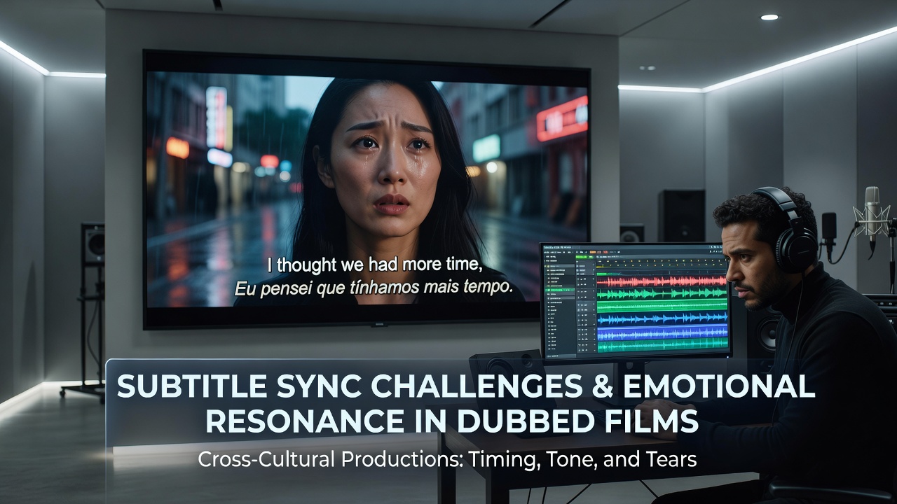 Subtitle timing issues affecting emotional scenes in a cross-cultural film dub